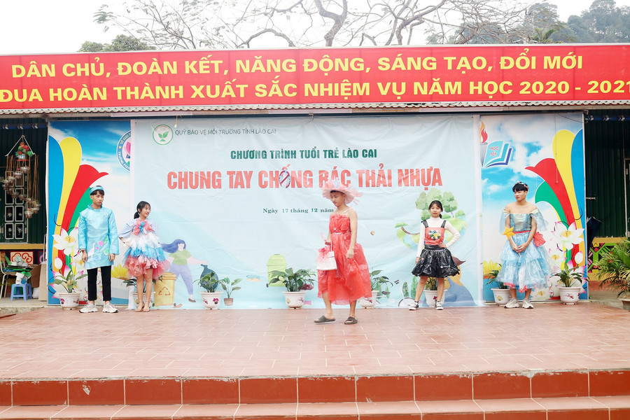 Trường học nói không với rác thải nhựa ở Lào Cai: không chỉ là khẩu hiệu
