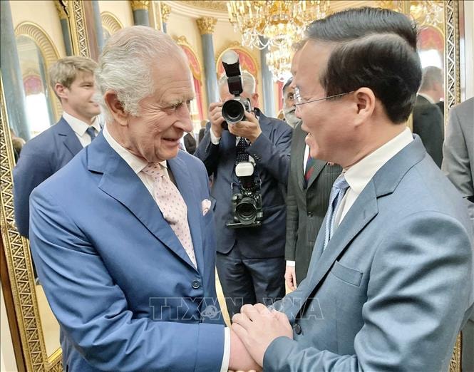 Chủ tịch nước Võ Văn Thưởng dự Lễ đăng quang của Nhà vua Anh Charles III