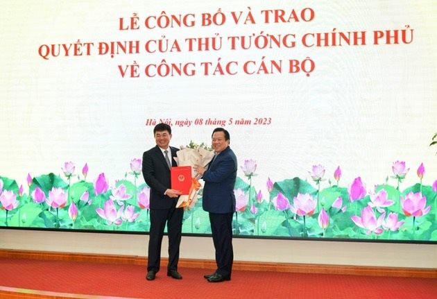 Trao Quyết định bổ nhiệm Chủ tịch Tập đoàn Than - Khoáng sản Việt Nam