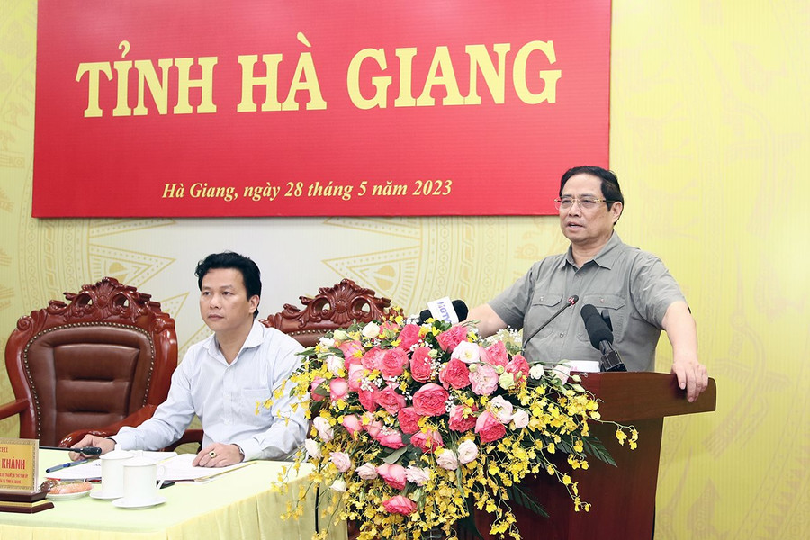 Thủ tướng đề nghị Hà Giang xây dựng cơ chế, chính sách, mở đường cho phát triển