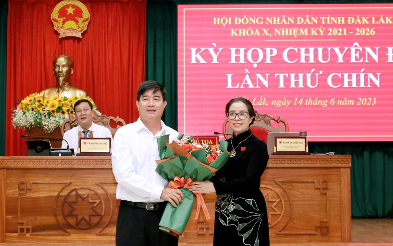 Kiện toàn nhân sự lãnh đạo UBND tỉnh Đắk Lắk