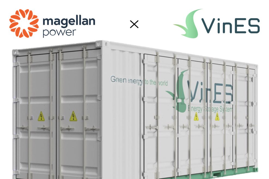 VinES và Magellan ký MOU đưa giải pháp pin lưu trữ năng lượng vào thị trường Australia