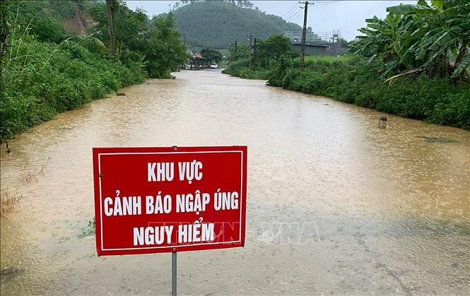 Mưa to gây ngập úng cục bộ nhiều khu vực tại Lào Cai