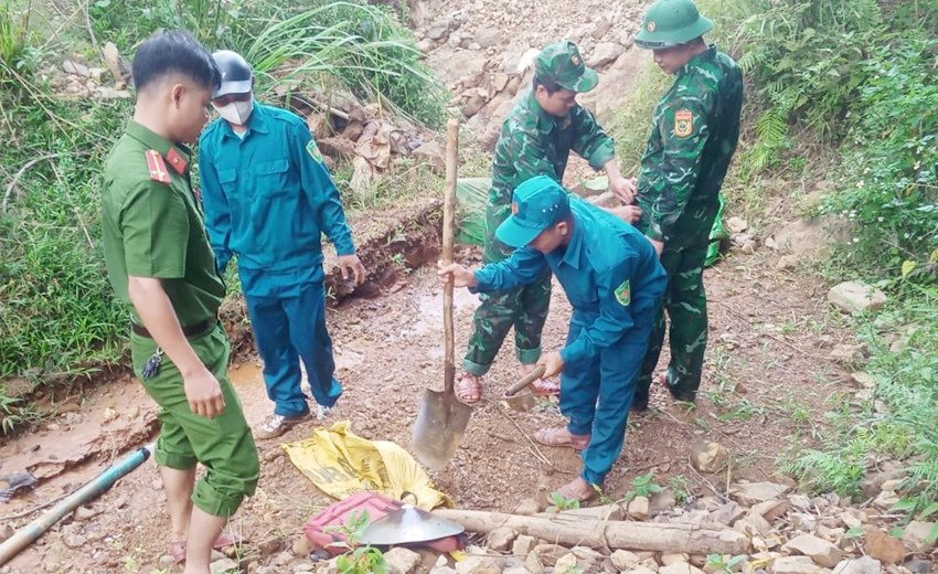 Truy quét “vàng tặc” ở miền núi Thừa Thiên – Huế