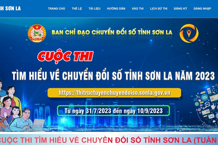 Sơn La: Phát động cuộc thi tìm hiểu Chuyển đổi số 2023