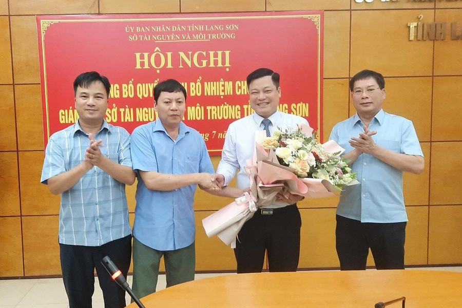 Ông Nguyễn Ngọc Thiều làm Giám đốc Sở TN&MT Lạng Sơn