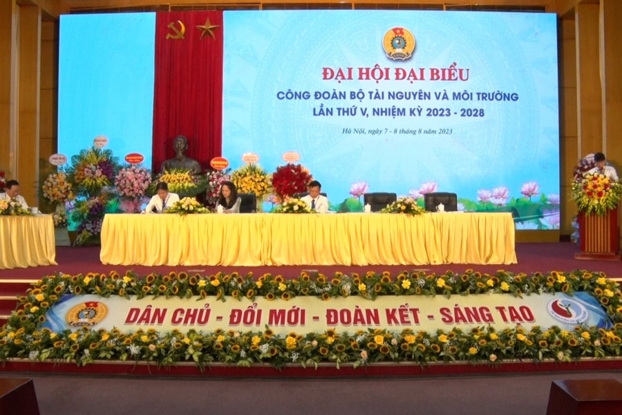 Công đoàn Bộ TN&MT khai mạc Phiên thứ nhất Đại hội nhiệm kỳ 2023 – 2028