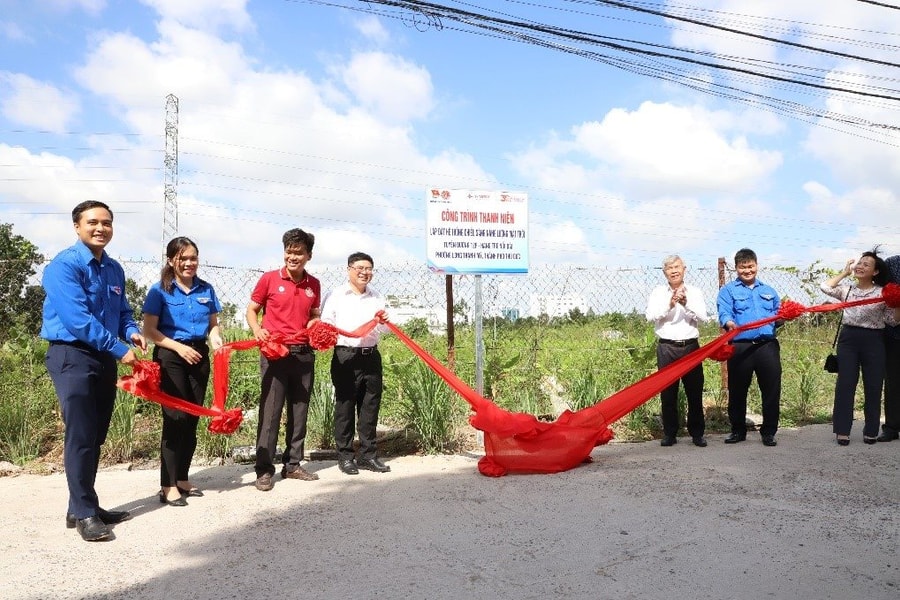 EVNGENCO3 bàn giao các công trình thanh niên tại TP Thủ Đức và tỉnh Bà Rịa - Vũng Tàu