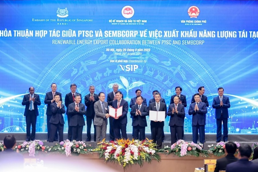 Liên danh PTSC - Sembcorp được cấp phép khảo sát biển cho Dự án điện gió ngoài khơi xuất khẩu điện sang Singapore