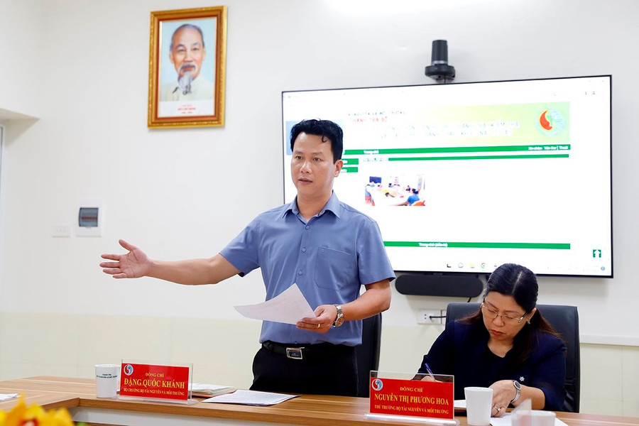 Bộ trưởng Bộ TN&MT Đặng Quốc Khánh tiếp công dân định kỳ tháng 8/2023