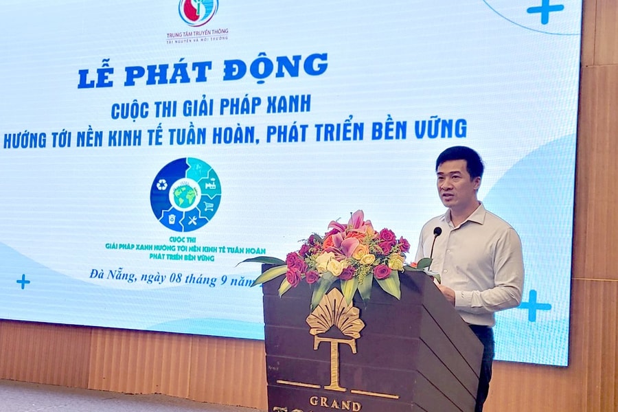 Phát động Cuộc thi “Giải pháp xanh hướng tới nền kinh tế tuần hoàn, phát triển bền vững”