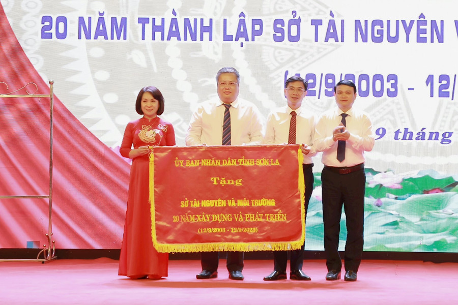 Sở TN&MT Sơn La: Tổ chức Lễ kỷ niệm 20 năm ngày thành lập