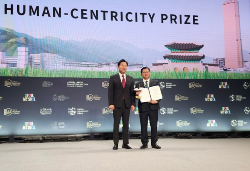 Đà Nẵng nhận Giải thưởng quốc tế Thành phố thông minh Seoul