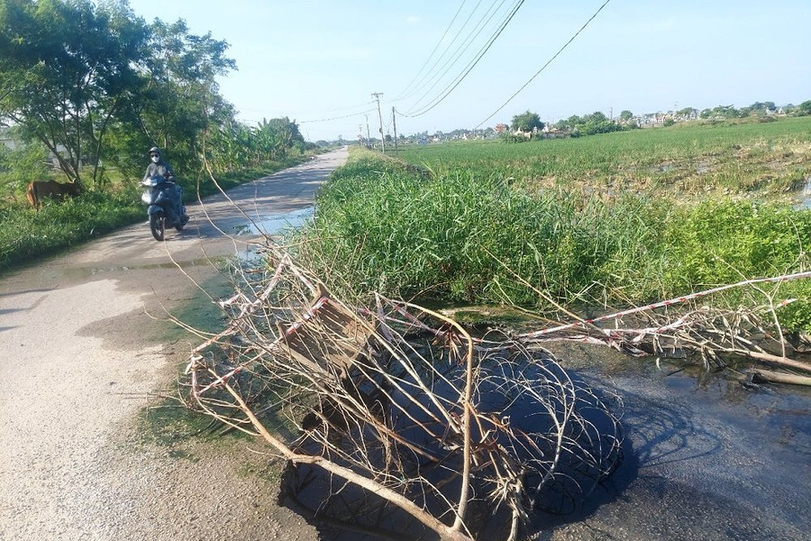 Nghệ An: Cần sớm khắc phục sự cố vỡ ống dẫn nước thải tại TP Vinh