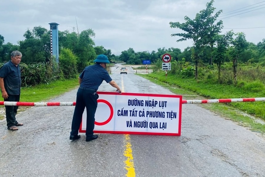 Quảng Bình: Mưa to đã làm nhiều địa phương thiệt hại nghiêm trọng