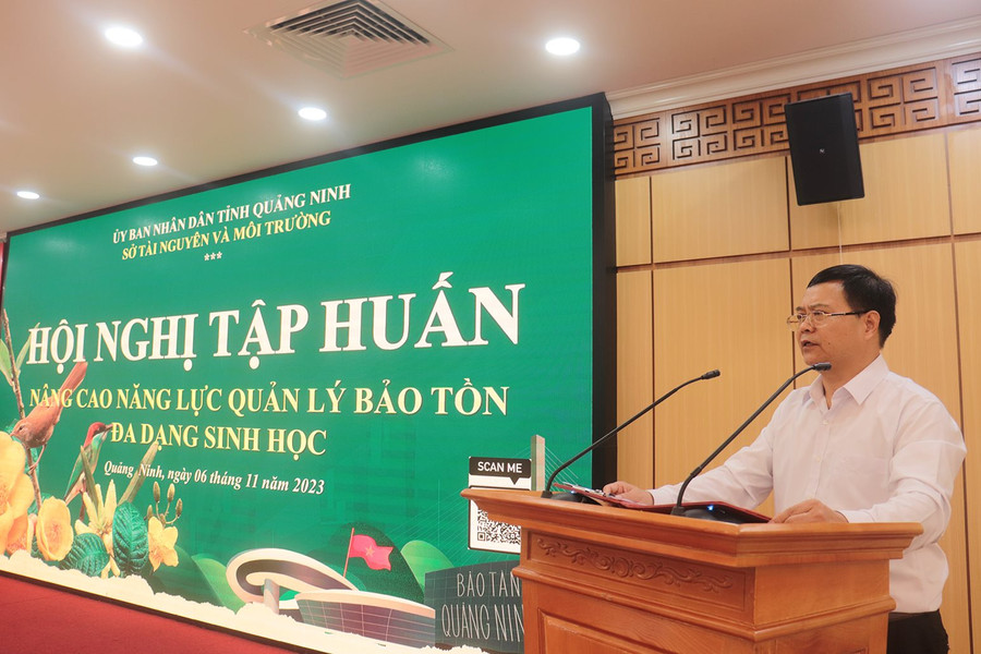 Quảng Ninh: Tập huấn nâng cao năng lực quản lý bảo tồn đa dạng sinh học