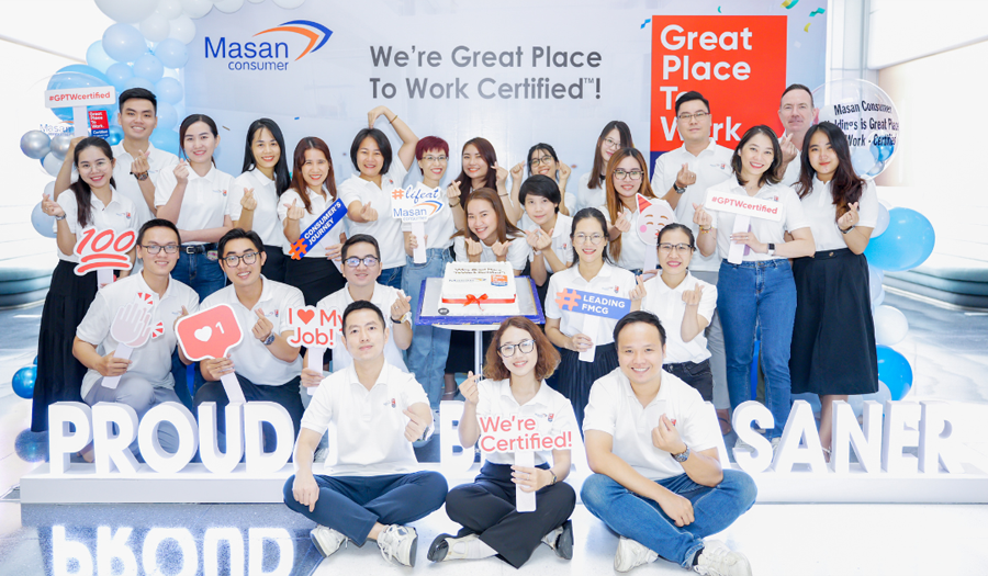 Masan Consumer Holdings xuất sắc đạt chứng nhận Great Place to Work®