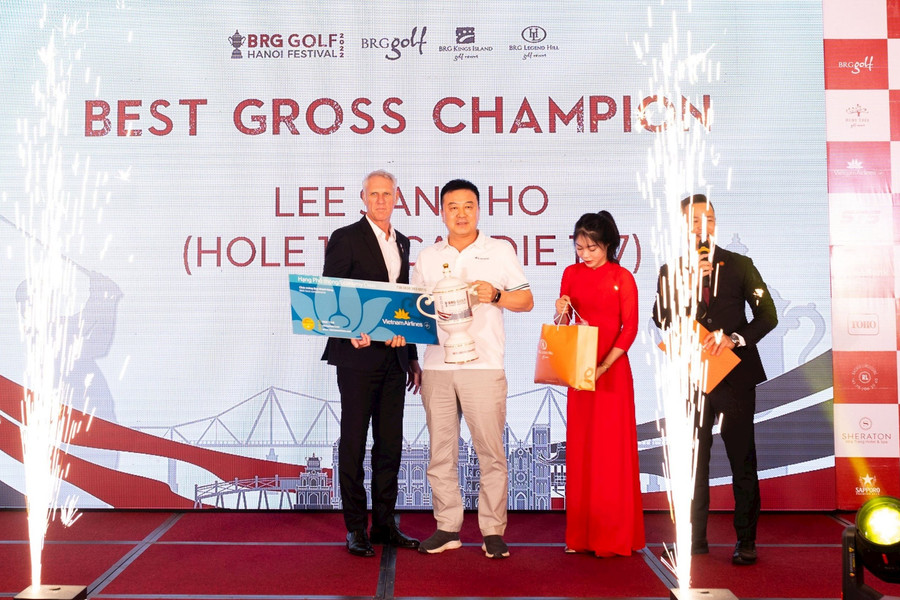 BRG Golf Hanoi Festival nhiều ấn tượng sâu đậm cho các golf thủ
