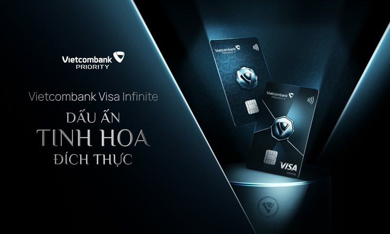 Vietcombank ra mắt thẻ tín dụng: Vietcombank Visa Infinite dấu ấn tinh hoa đích thực