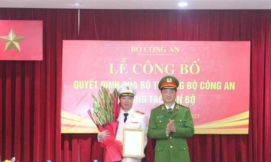 Thiếu tướng Nguyễn Ngọc Cương giữ chức Cục trưởng Cục Cảnh sát Quản lý hành chính về trật tự xã hội