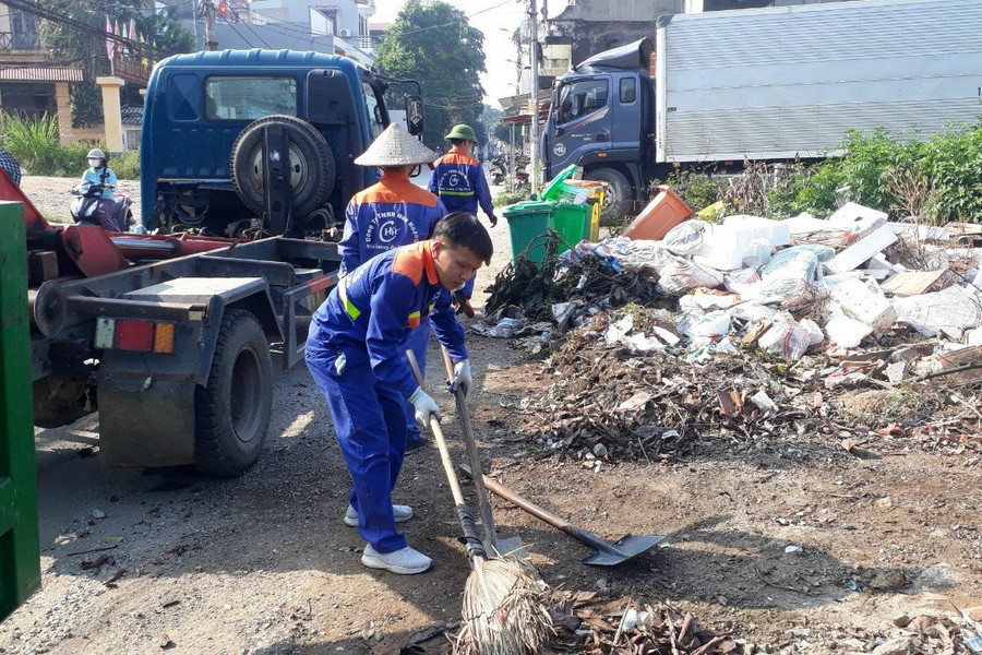 TP. Lạng Sơn: Nhiều kết quả tích cực trong xử lý chất thải sinh hoạt