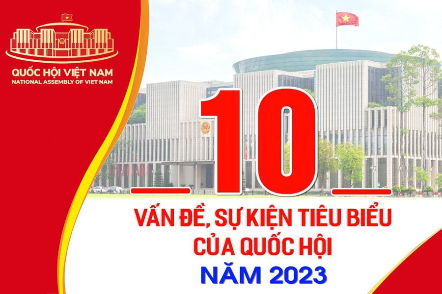 10 vấn đề, sự kiện tiêu biểu của Quốc hội  năm 2023