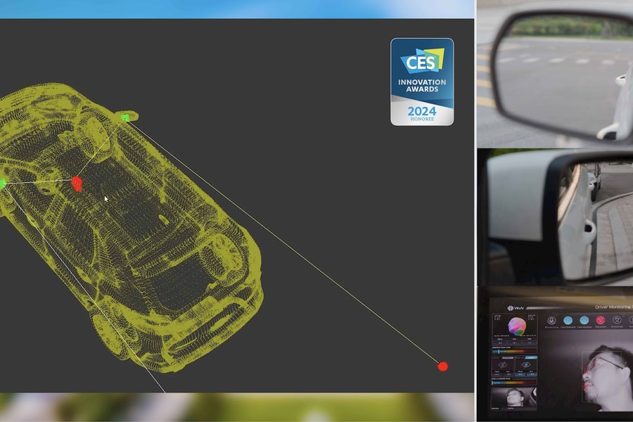 VinFast MirrorSense đoạt Giải thưởng Innvovation Award Honoree tại CES 2024