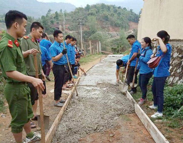 Tuổi trẻ Điện Biên chung tay xây dựng nông thôn mới, đô thị văn minh