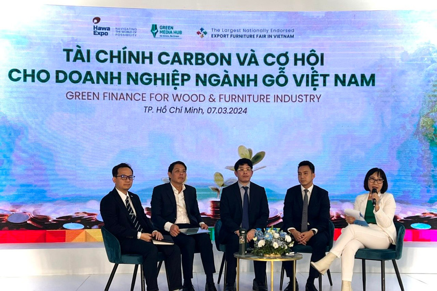 Toạ đàm “Tài chính carbon và cơ hội cho ngành gỗ Việt Nam”