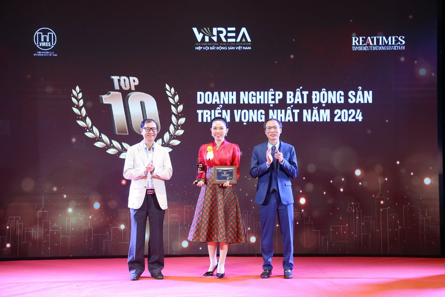 KN Cam Ranh được bình chọn Top 10 Doanh nghệp BĐS triển vọng nhất 2024