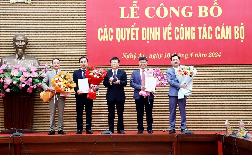 Sở TN&MT tỉnh Nghệ An có tân Phó Giám đốc