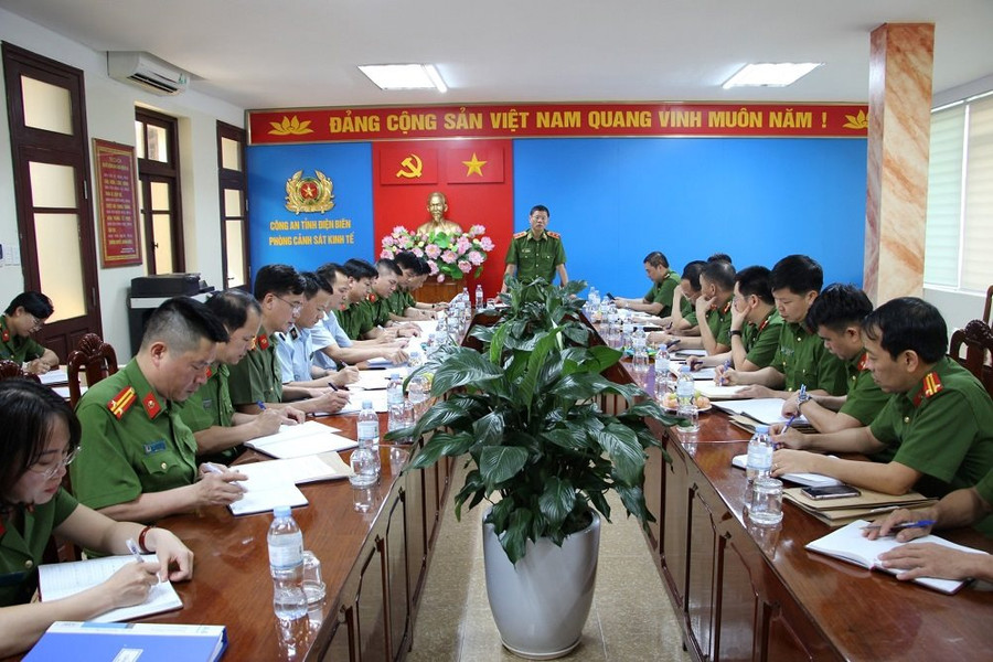 Kiểm tra công tác phòng, chống tội phạm, vi phạm pháp luật, bảo đảm an toàn thực phẩm tại Điện Biên