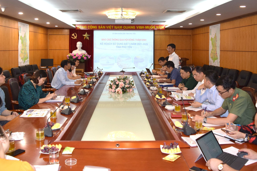 Thẩm định kế hoạch sử dụng đất tỉnh Phú Yên