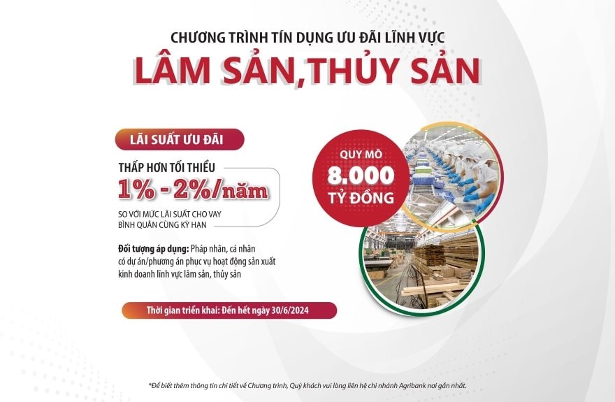 Agribank đồng hành cùng doanh nghiệp trong xuất khẩu lâm – thủy sản