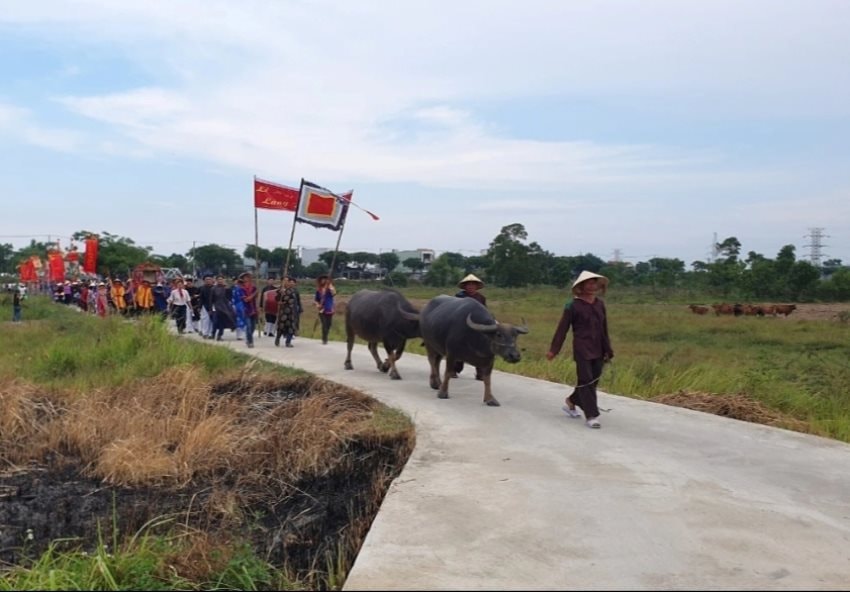 Độc đáo Lễ hội Mục Đồng làng Phong Lệ