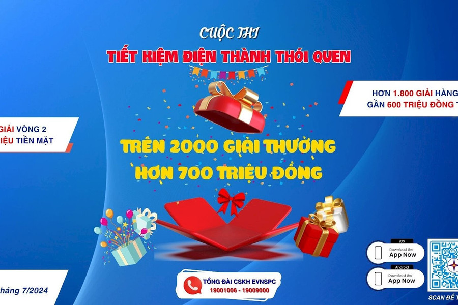 EVNSPC: Cuộc thi tiết kiệm điện năm 2024