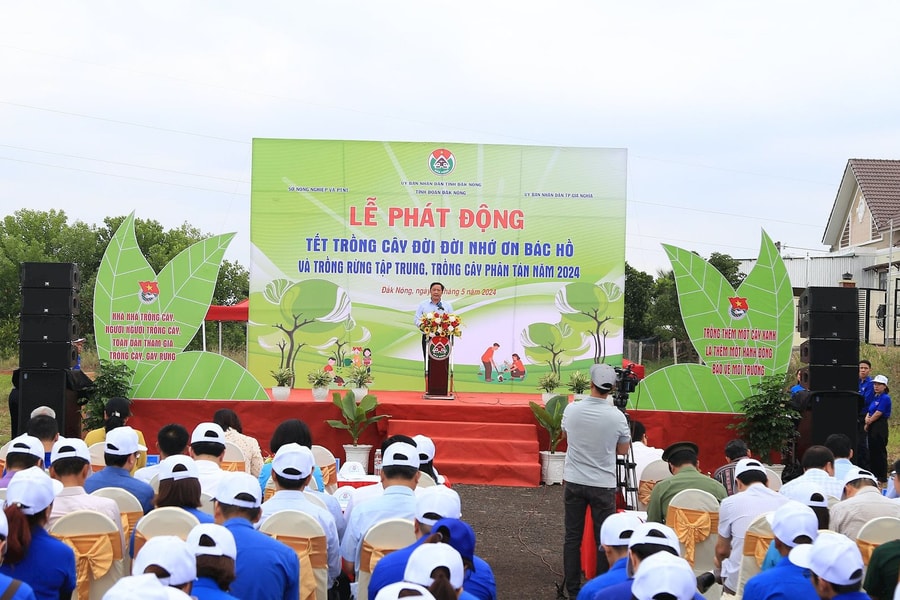 Đắk Nông: Phát động “Tết trồng cây đời đời nhớ ơn Bác Hồ”