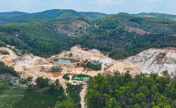 Lâm Đồng: Vi phạm khoáng sản, công ty TNHH Ngọc Bình bị phạt