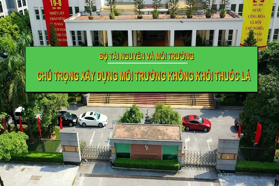 Bộ TNMT: Chú trọng Xây dựng môi trường không khói thuốc lá