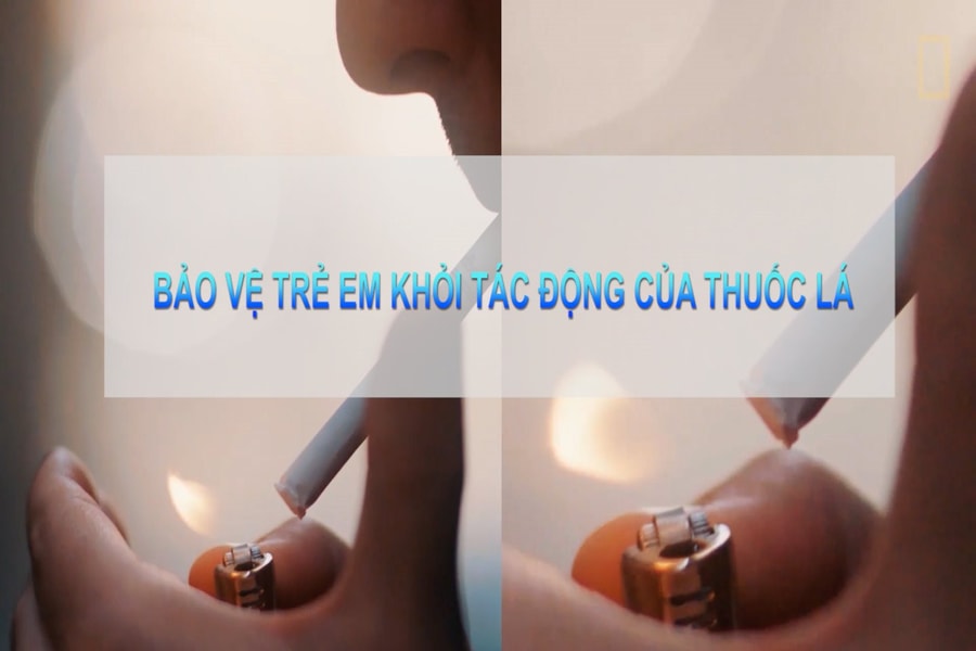 Bảo vệ trẻ em khỏi tác động của khói thuốc lá