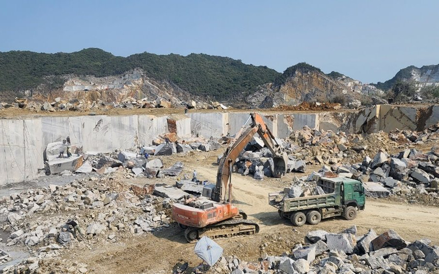 Thanh Hóa: Phạt Công ty Đại Lâm 170 triệu đồng do khai thác khoáng sản ngoài vị trí