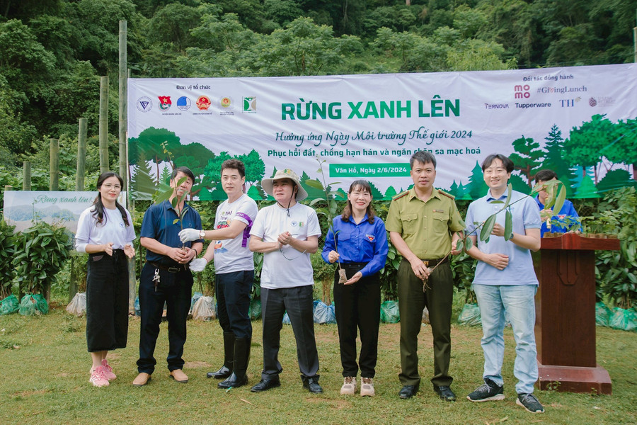 “Rừng xanh lên” với mục tiêu trồng 25ha rừng nối Hòa Bình – Sơn La