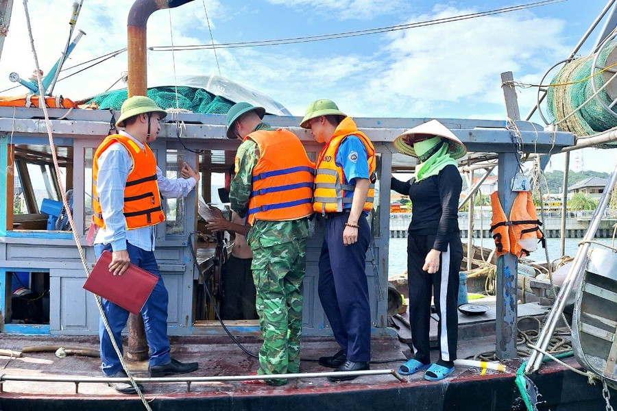 Hạ Long bảo vệ nguồn lợi thủy hải sản: Tiếp tục kiểm tra, xử lý các tàu cá “3 không”