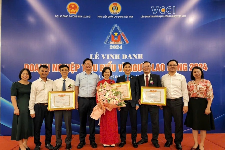 4 doanh nghiệp Dầu khí được vinh danh "Doanh nghiệp tiêu biểu vì người lao động 2024"