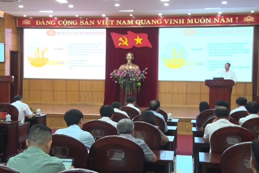 Thanh Hóa: 28.390 đại biểu dự Hội nghị phổ biến Luật Đất đai 2024