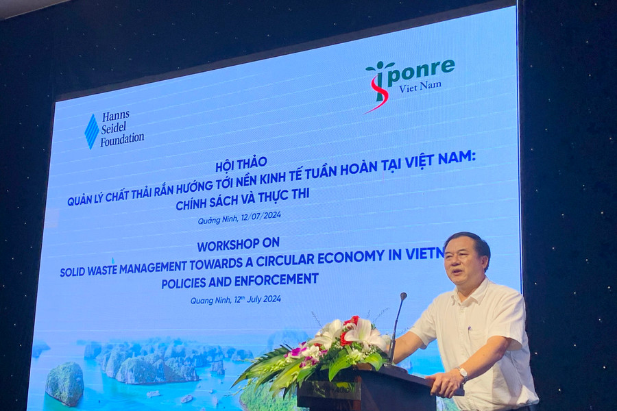 Hội thảo Quản lý chất thải rắn hướng tới nền kinh tế tuần hoàn tại Việt Nam: Chính sách và Thực thi