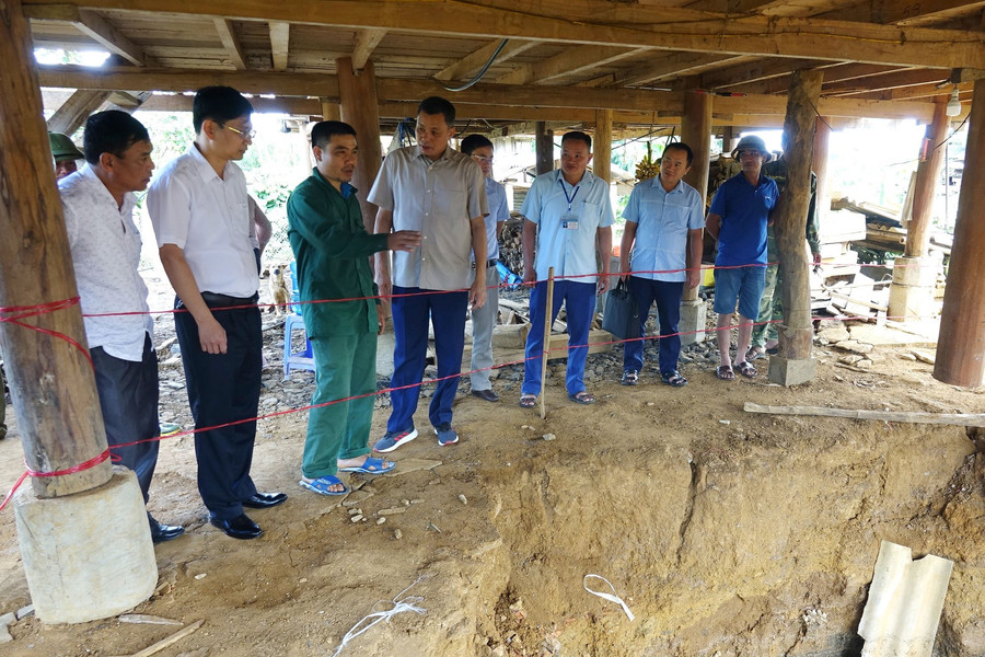 Sụt lún đất tại Mai Sơn (Sơn La): Đề xuất sớm công bố tình huống khẩn cấp về thiên tai