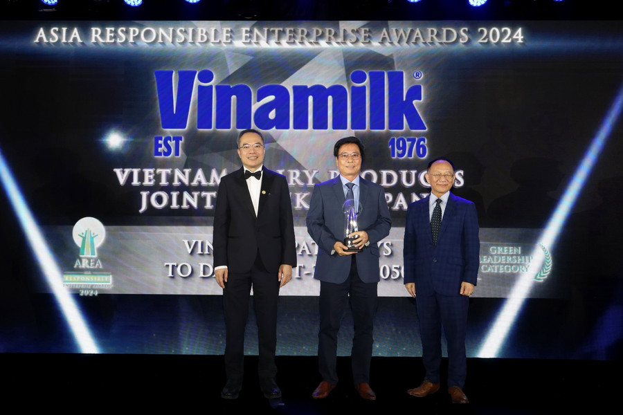 Vinamilk được vinh danh tại Giải thưởng Doanh nghiệp Trách nhiệm Châu Á