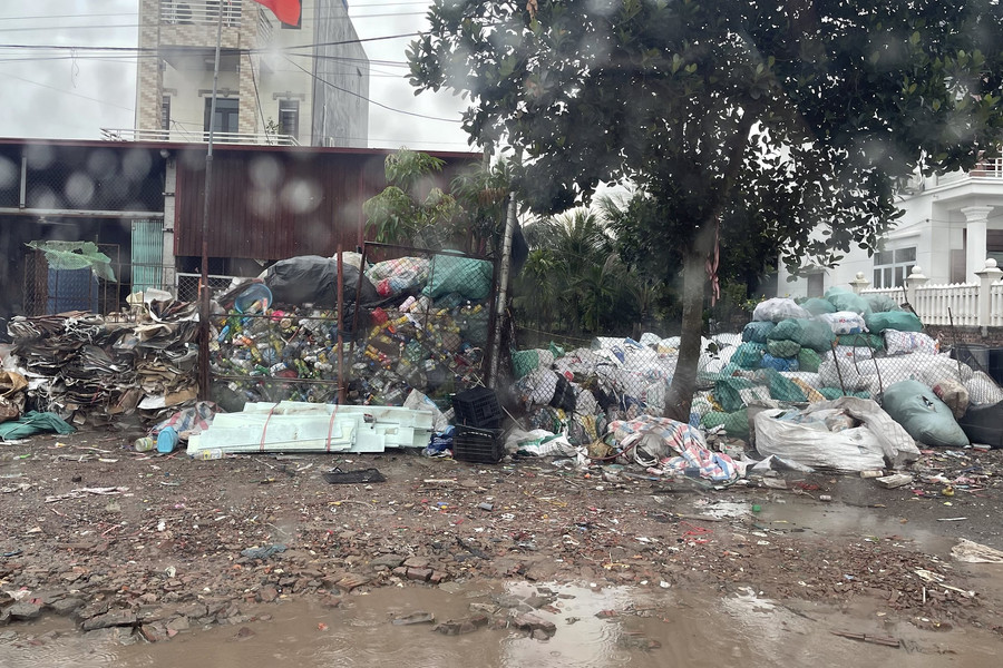 Ninh Giang (Hải Dương): Nhiều cơ sở tập kết rác trái phép gây ô nhiễm