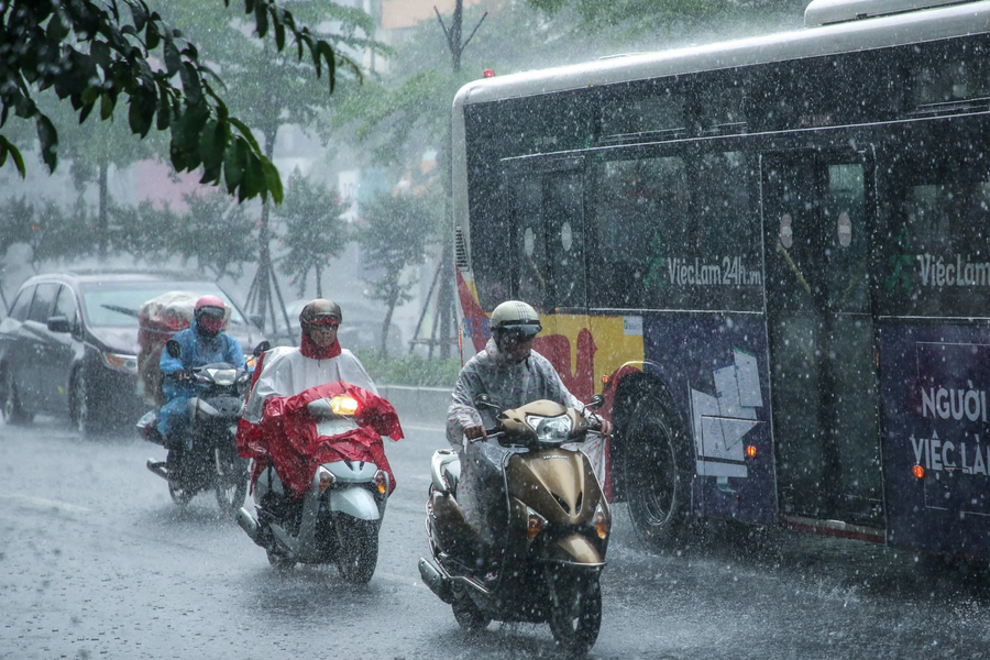 Dự báo thời tiết ngày 20/7: Nhiều nơi có mưa rào và dông